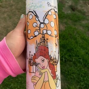 Princess Tumbler with Bow Design